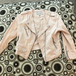 Blush Denim Jacket